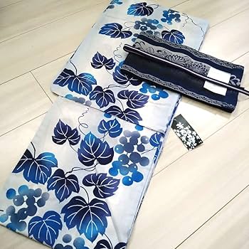 新品☆呉服屋♪大人清楚なスレンダー夏着物　浴衣３点セット 呉服屋 大人上品な芍薬 スレンダー夏着物 浴衣3点セット 新品☆呉服